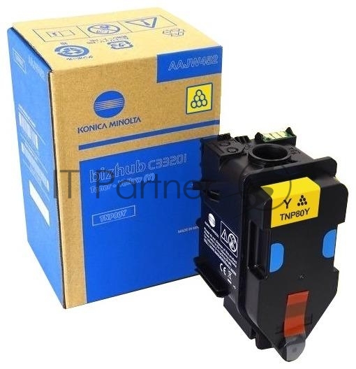 Тонер-картридж Konica Minolta toner cartridge TNP-80Y yellow for bizhub C3320i 9 000 pages