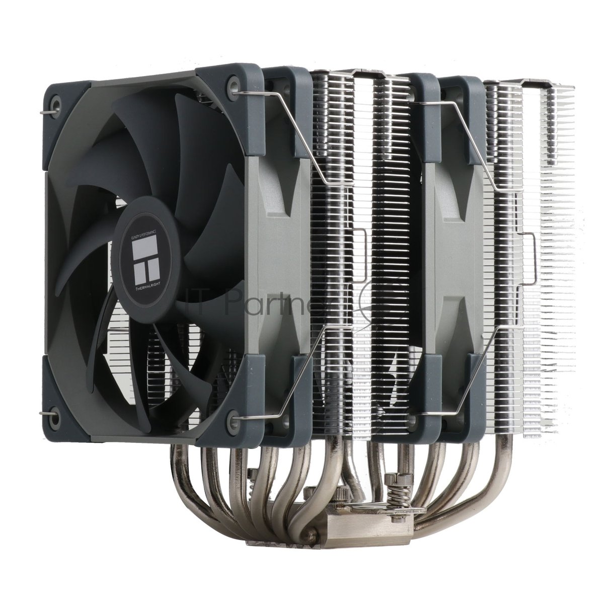 Кулер для процессора Thermalright Peerless Assassin 120, 2x120 мм, алюминий/медь, 1550 об/мин, 25.6 дБ, 4 pin PWM, высота 157 мм