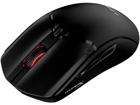 Мышь беспроводная HyperX Haste 2 черный, 26000 dpi, радиоканал, Bluetooth, USB, кнопки - 5