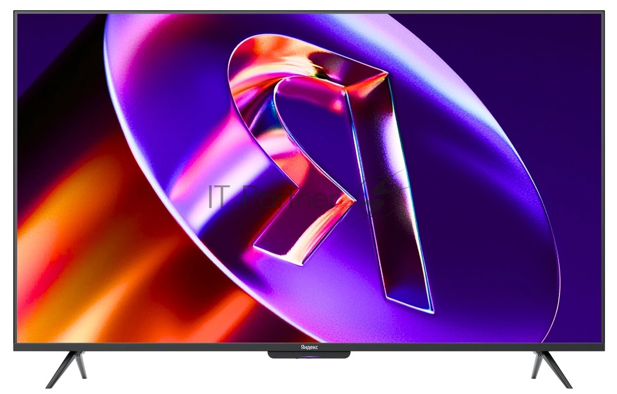 Телевизор Яндекс 75" YNDX-00105 черный MiniLED UHD 144Hz Smart TV Станция Про с Алисой