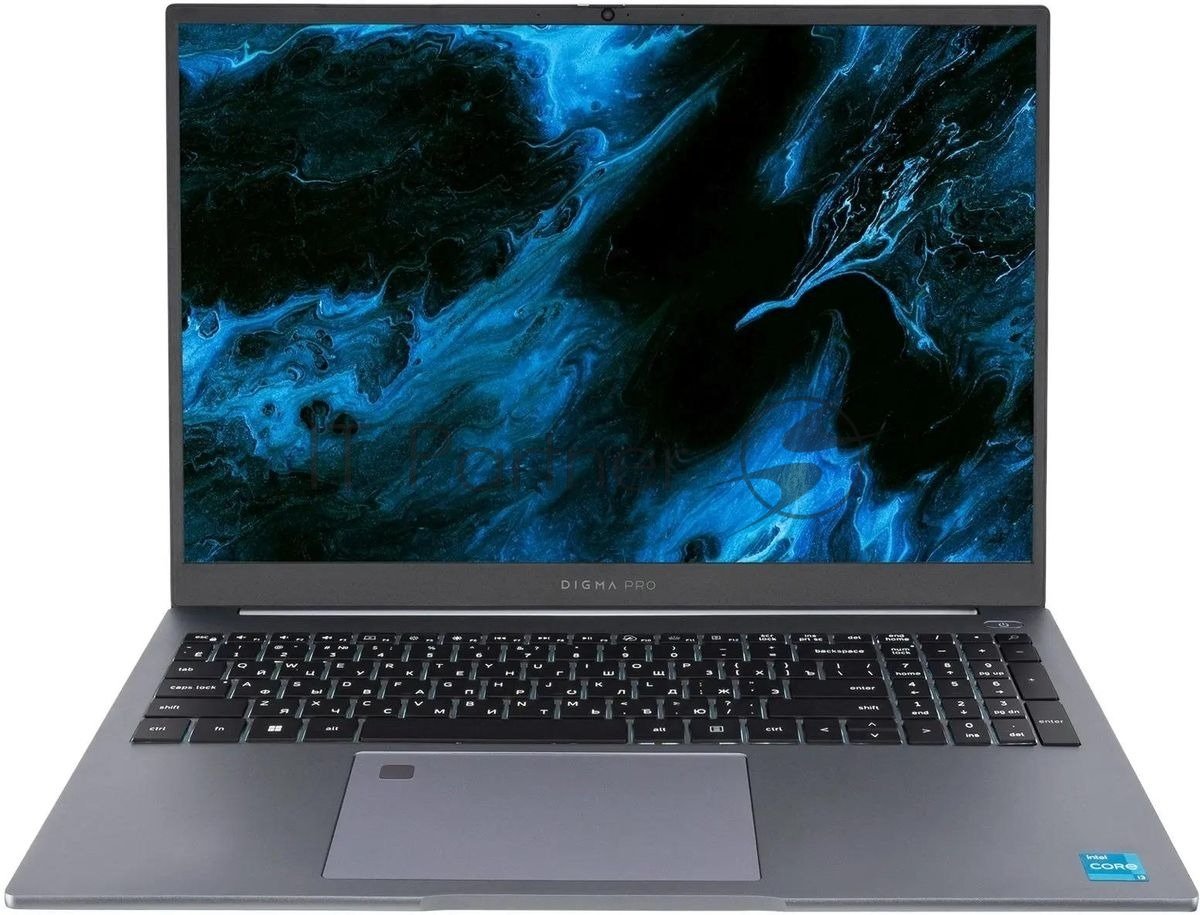 Ноутбук Digma Pro Pactos Core i3 1215U 16Gb SSD 256Gb Intel UHD Graphics 16" IPS WUXGA (1920x1200) Windows 11 Pro dk.grey WiFi BT Cam 5500mAh (DN16P3-ACXW01)
