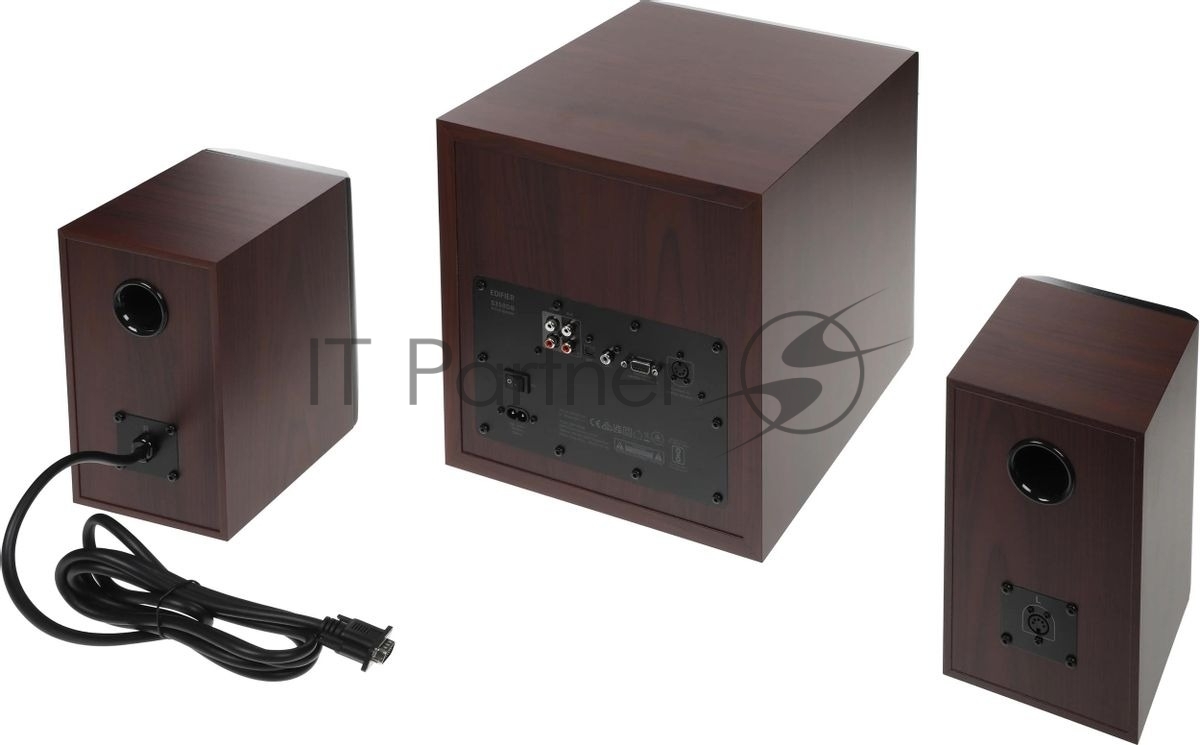 Акустическая система Edifier S350DB Brown 2.1,150W RMS, дерево, Bluetooth aptX