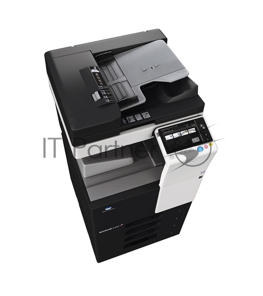 МФУ лазерное Konica-Minolta bizhub 227 монохромное, (A3, 22 стр./мин., 19000стр/мес, 250Gb, сеть, дуплекс, 2*500л, 2Gb, без крышки или автоподатчика, без тонера), обязат. установка специалистом АСЦ