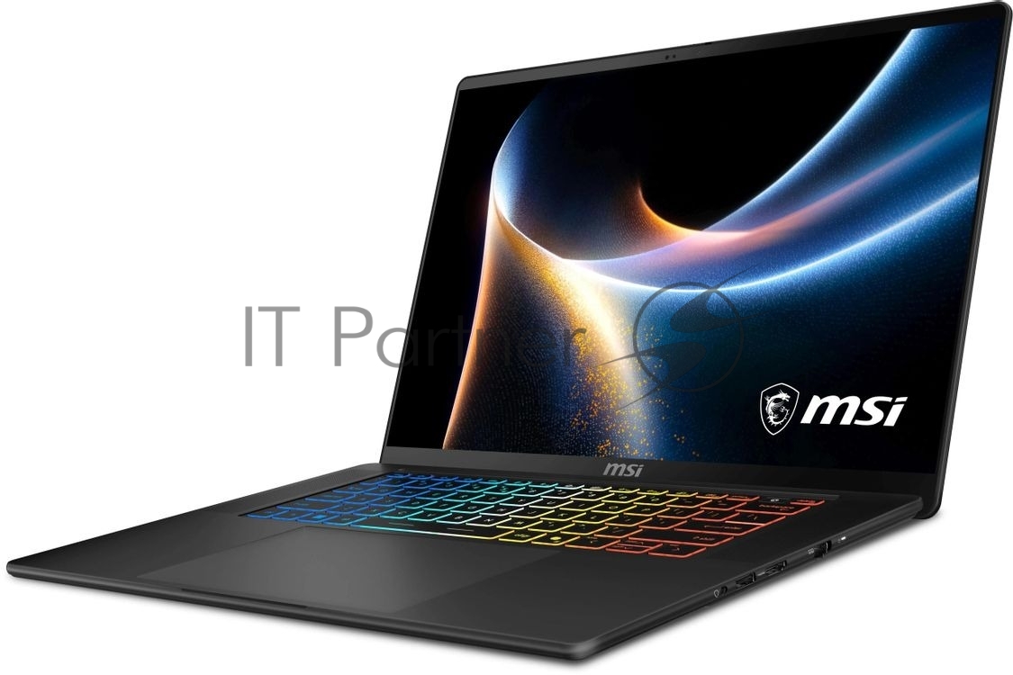 Ноутбук MSI Stealth 16 AI+ B3WI-012RU/16"/OLED/Intel Core Ultra 9 386H/32Gb/1Tb SSD/NVIDIA GeForce RTX5080 16Gb/Windows 11 Home/черный/1.99kg
