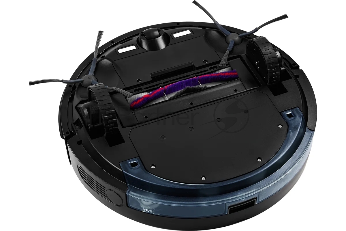 Робот-пылесос Horizont H-Clean RVC Pro Max 105 черный, 5200 мАч Li-Ion, уборка сухая/влажная, пылесборник контейнер 0,25 л