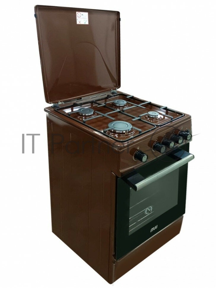 Газовая плита MIU UNO 52S коричневая