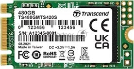 Накопитель SSD Transcend MTS420, 480GB, M.2, SATA III, R/W 530/480