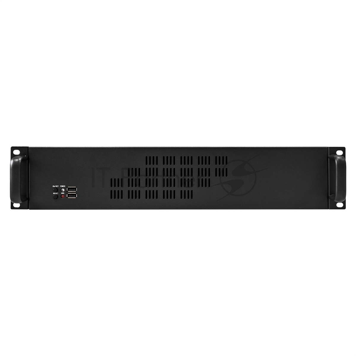 Exegate EX297708RUS Серверный корпус ExeGate Pro 2U300-04 <RM 19", высота 2U, глубина 300, БП 600PPH-SE, USB>