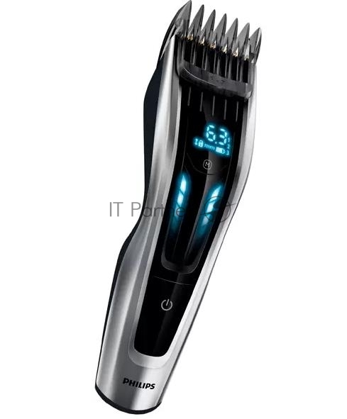 Машинка для стрижки Philips HC9450/15 Тип бритвы Сеточная,Ширина ножа 41мм,Количество бритвенных головок 1, Дисплей: Индикатор зарядки аккумулятора, Индикатор низкого заряда аккумулятора, Индикатор установки длины,Число установок длины 400,Минимальная длина стрижки 0,5мм,Максимальная длина стрижки 42мм,Ножи из титанового сплава,Питание: Встроенный аккумулятор,и От сети 220В,Время автономной работы 120 мин,Время зарядки аккумулятора 60 мин,В комплекте 3 насадки.