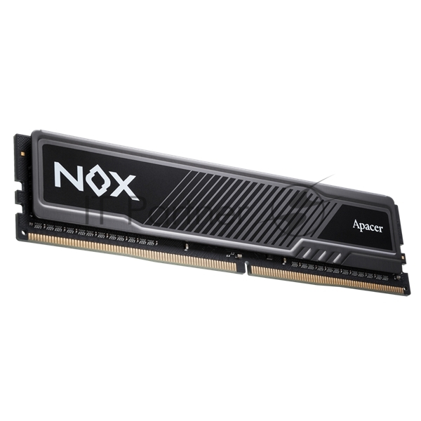 Оперативная память Apacer Nox, DDR4, 16GB (1x16 GB), 3200 MHz, CL16, DIMM, радиатор, черный
