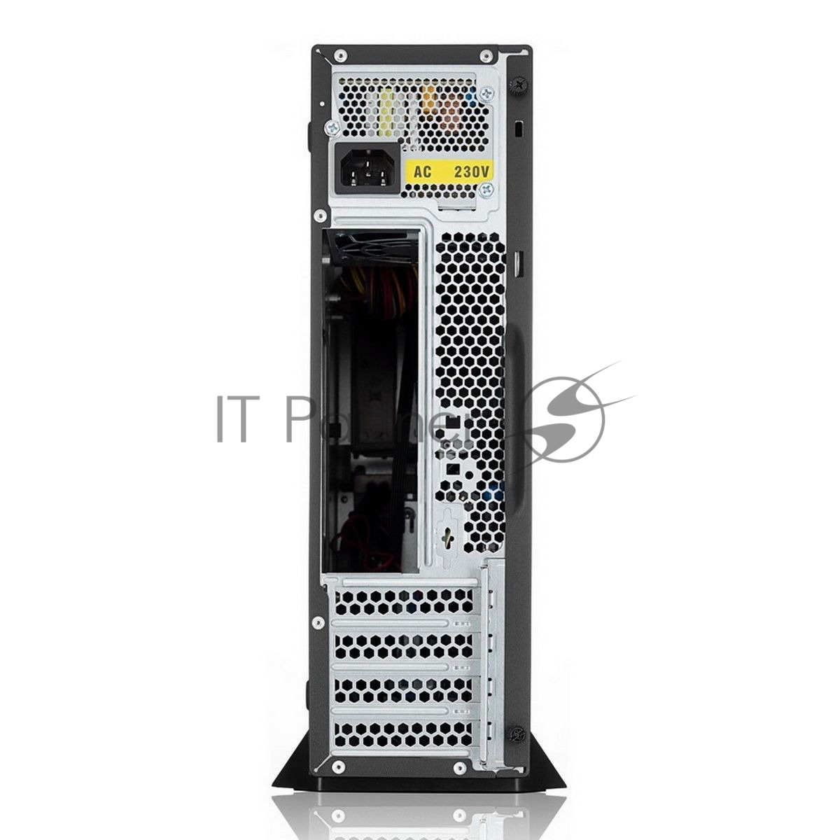 Компьютерный корпус Foxline FL-203-GT-300 mATX case black, w/PSU TFX 300W 80+ bronze, w/2xUSB 2.0+2xUSB 3.0, w/pwr cord, w/8см FAN