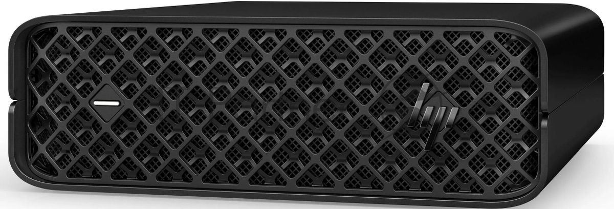 Компьютер HP Z2 G9 Mini i7 13700 (2.1) 16Gb SSD 512Gb T400 4Gb Windows 11 Professional 64 GbitEth 280W kb клавиатура черный (4Y5Y9AV)
