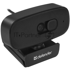 Веб-камера Defender G-lens 2788 UHD 3840x2160, 30 кадр/с, USB, шторка приватности, крепление на мониторе