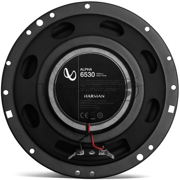 Колонки автомобильные Infinity Alpha 6530 290Вт 91дБ 4Ом 16.5 см (6 1/2дюйм) (ком.: 2 кол.) коаксиальные трехполосные