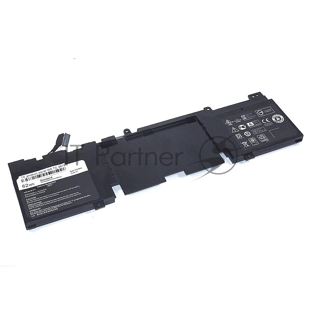 Аккумуляторная батарея для ноутбука Dell Alienware 13 R2 15.2V 62Wh