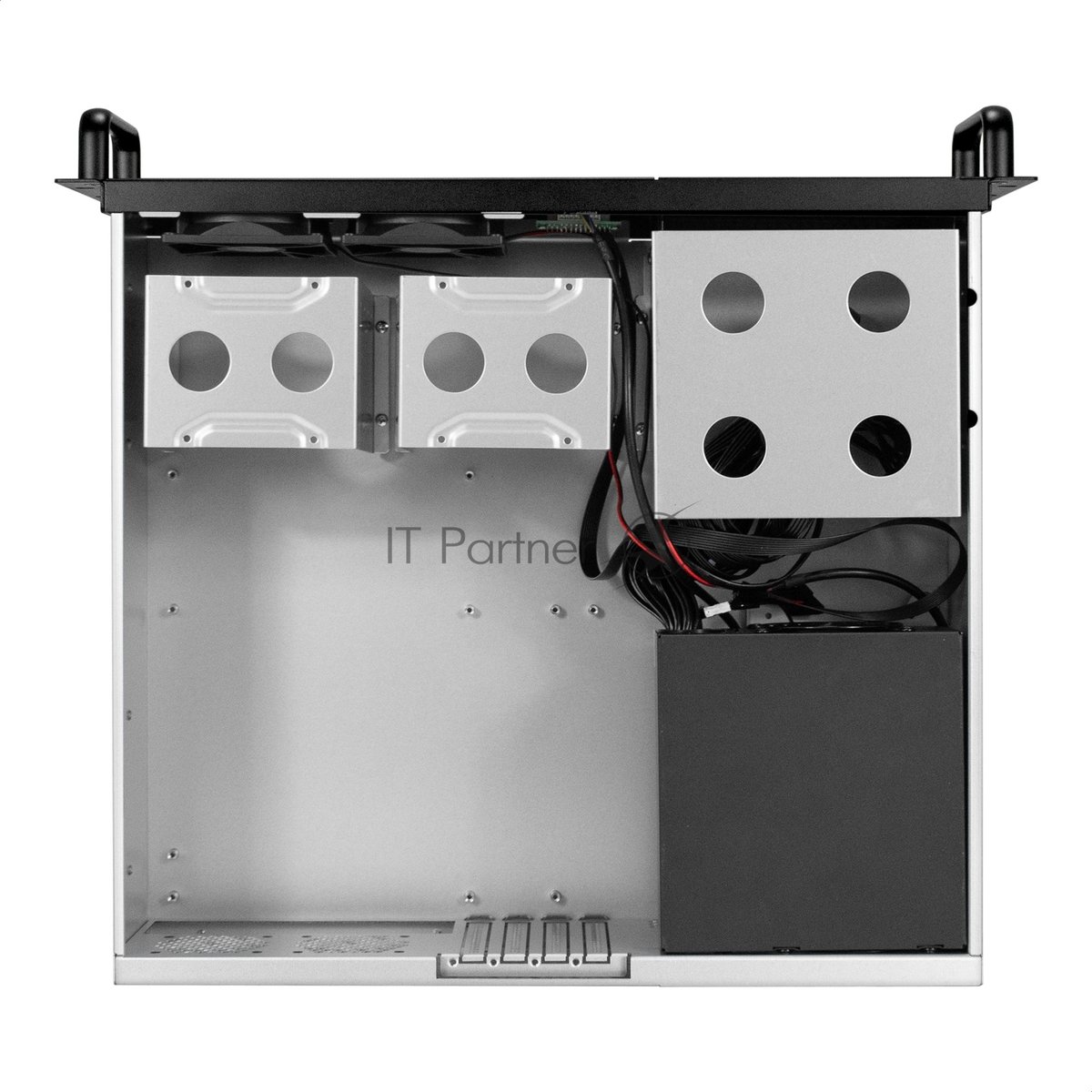 Серверный корпус ExeGate Pro 3U400-07 (RM 19", высота 3U, глубина 400, БП 1200ADS, 2*USB)