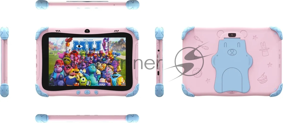 Планшет Digma Kids A8 8", 2Gb, 32Gb, 4G, Android 11.0 Go, розовый