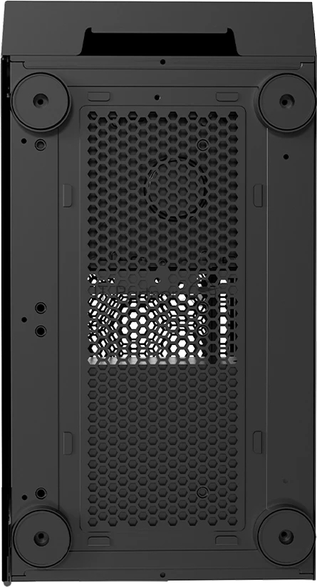 Компьютерный корпус без блока питания PCCOOLER LM300 ARGb BK, Flat Mid Tower, черный, TG, 0.45 SPCC, 1x120мм mATX, mITX 170/330/150мм 2x2.5", 2x3.5", 5xPCI 1xUSB-A 3.0, 2xUSB-A 2.0 375x205x427мм