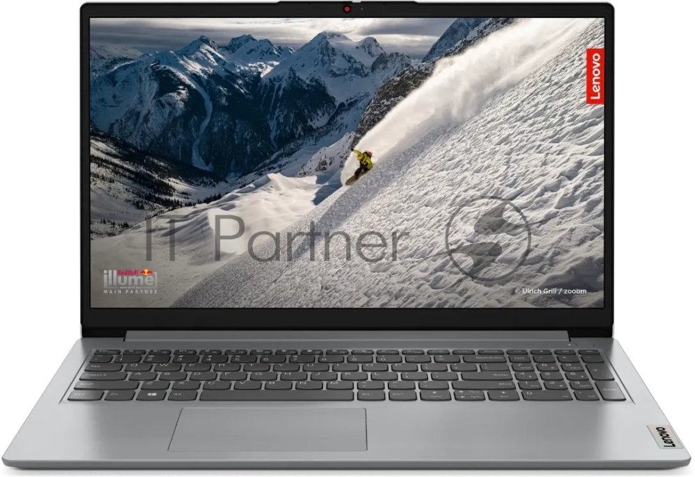 Ноутбук Lenovo IdeaPad 1 15ALC7 15.6"(1920x1080 IPS)/AMD Ryzen 7 5700U(1.8Ghz)/8192Mb/512SSDGb/noDVD/Int:AMD Radeon/Cam/BT/WiFi/42WHr/war 1y/1.61kg/cloud grey/noOS + 65W, RU kbd