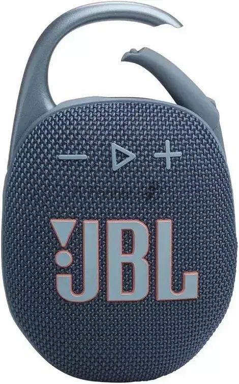 Колонка JBL JBLCLIP5BLU, портативная, 7W, Bluetooth