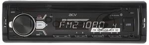 Автомагнитола ACV AVS-824BW, 1 DIN, Bluetooth, USB Type-A, AUX