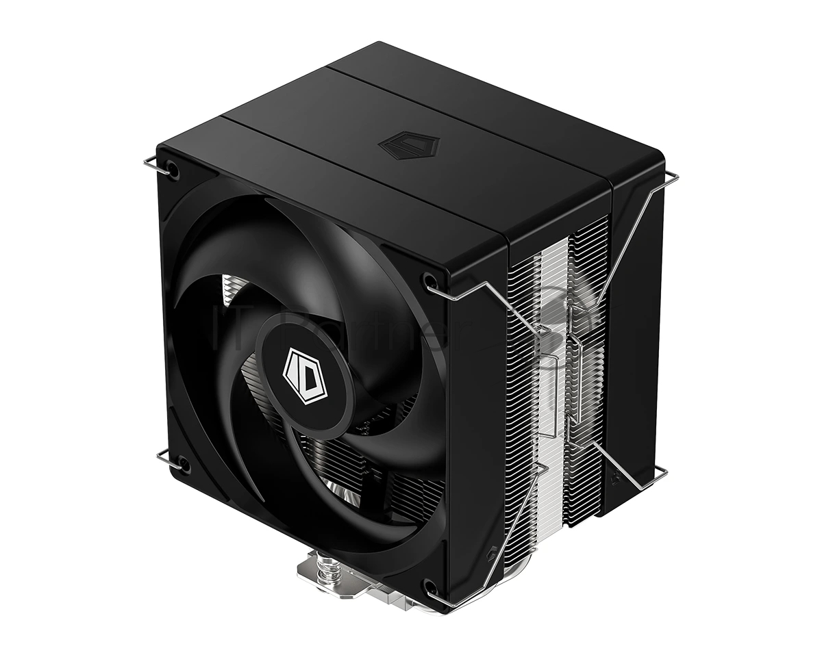 Кулер для процессора ID-COOLING SE-214-XT V2 PLUS черный, алюминий/медь, 2000 об/мин, 27.2 дБ, 4 pin, 220 Вт, высота 150 мм