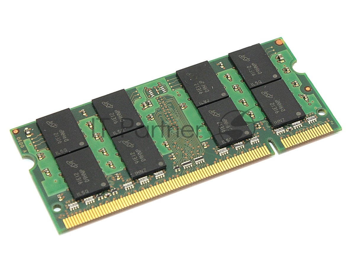 Kingston <KVR667D2S5/2G> DDR2 SODIMM  2Gb <PC2-5300> 1.8v  200-pin  CL5  (for NoteBook)