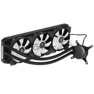 Система жидкостного охлаждения для ПК/Water Cooling System Fractal Design Lumen S36 V2 RGB (200W, 360mm, Black, ARGB/Fans: 3x120mm, 56CFM, 33.2dBA, 2000RPM/Pump height 67mm, 22dBA, 4000RPM, Rad thickness 27mm/S: 1851, 1700, 1200, 115X, 2011, 2066, AM5, AM4)