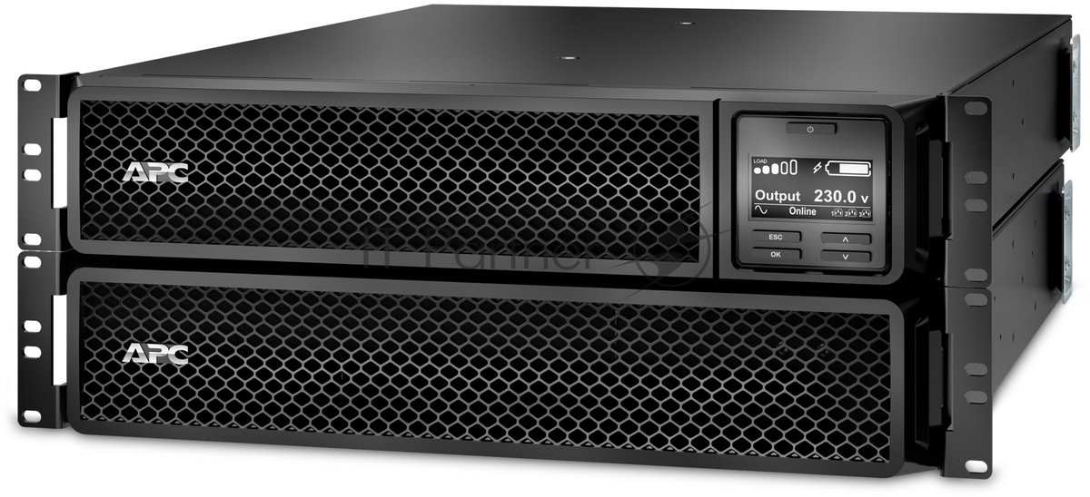 Источник бесперебойного питания APC Smart-UPS SRT SRT3000RMXLI-NC 2700Вт 3000ВА черный