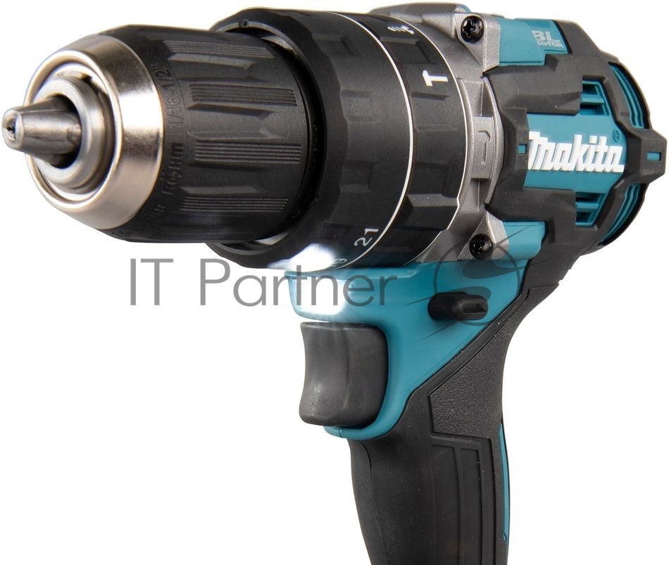 Дрель-шуруповерт Makita HP002GD201, 40 В, 2,5 Ач, 64 Нм, бесщеточный, ударный