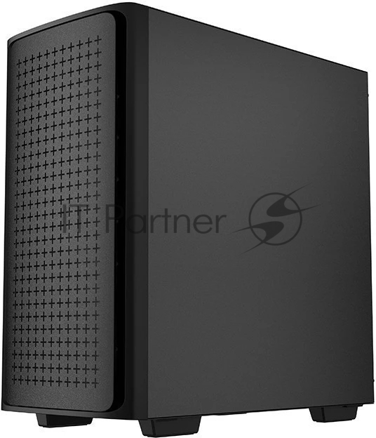 Компьютерный корпус Deepcool CK560 без БП, боковое окно (закаленное стекло), 3xARGB LED 120мм вентилятора спереди и 1x140мм вентилятор сзади, черный, ATX