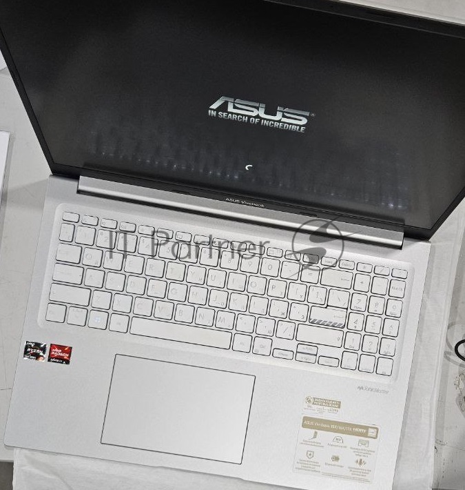 (Из ремонта, рабочий, гарантия 14 дней) Ноутбук ASUS Vivobook 16X M3604YA-MB240 серебристый AMD R5-7430U/16Gb/ 512Gb SSD/16" WUXGA IPS/DOS