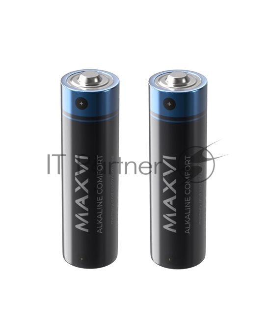 Щелочная батарейка Maxvi MBLR6CF2, COMFORT, AA, alkaline, 2 шт.