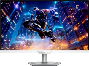 Монитор 27" Gigabyte M27UP ICE IPS 3840x2160, 160 Гц, 1 мс, 16:9, 350 кд/м², 2xHDMI 2.1, DP 1.4, USB-C, USB Hub (4x USB 3.2), 3.5 Jack, динамики (2x5 Вт), DisplayHDR 400, FreeSync Premium, G-Sync Compatible, Pivot, VESA 100x100, белый