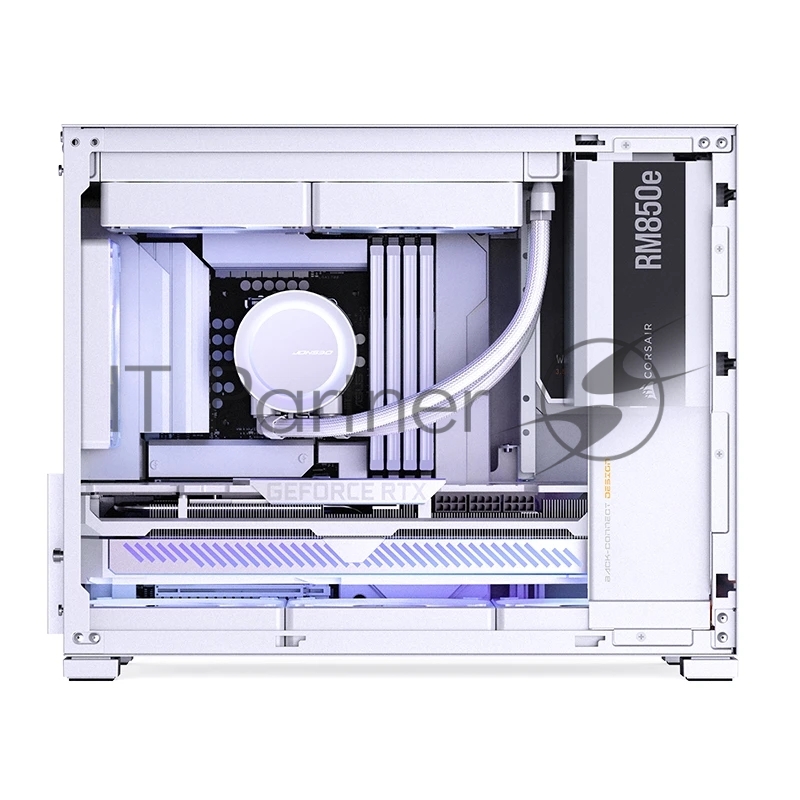 Компьютерный корпус без блока питания Case JONSBO D32 STD, Mini-Tower, TG, no fan, 1xUSB-A 3.0 + 1xUSB-C 3.1, mATX, mITX белый