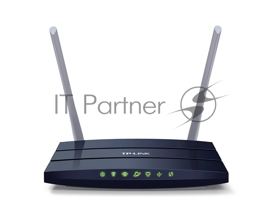 Маршрутизатор TP-Link ARCHER C50 DUAL BAND (867Мбит/с на 5 ГГц + 300Мбит/с на 2,4 ГГц) TP-Link Archer C50 Dual Band, 867Мбит с на 5 ГГц + 300Мбит с на 2,4 ГГц 4 порта 100 Мбит с, 1 USB порт, 2 фиксированных антенны