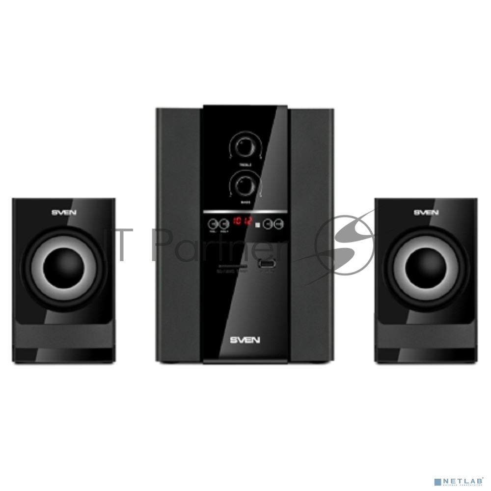 Акустическая система SVEN MS-1821 2.1 черный 40Вт BT