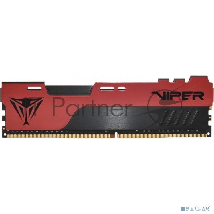 Оперативная память Patriot Viper Elite II, DDR4, 8GB (1x8 GB), 3600 MHz, CL20, DIMM, радиатор, красный/черный