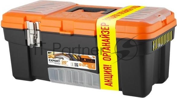 Ящик для инструментов BLOCKER BR6678ЧРОР Expert 20" + органайзер Master 7,5" черный/оранжевый