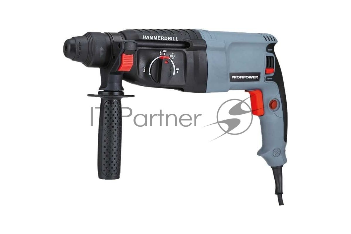 Перфоратор ProfiPower PDFR-1200, SDS-plus, 1200 Вт, 2.7 Дж, от сети