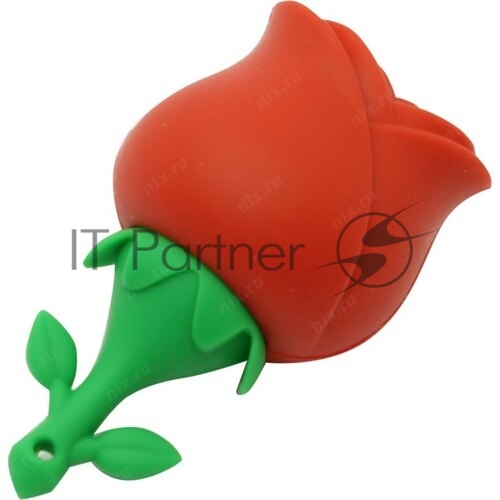 Флешка USB Smartbuy Wild Rose (SB32GbRose), 32Gb, USB 2.0, R/W 25/15, красная Роза