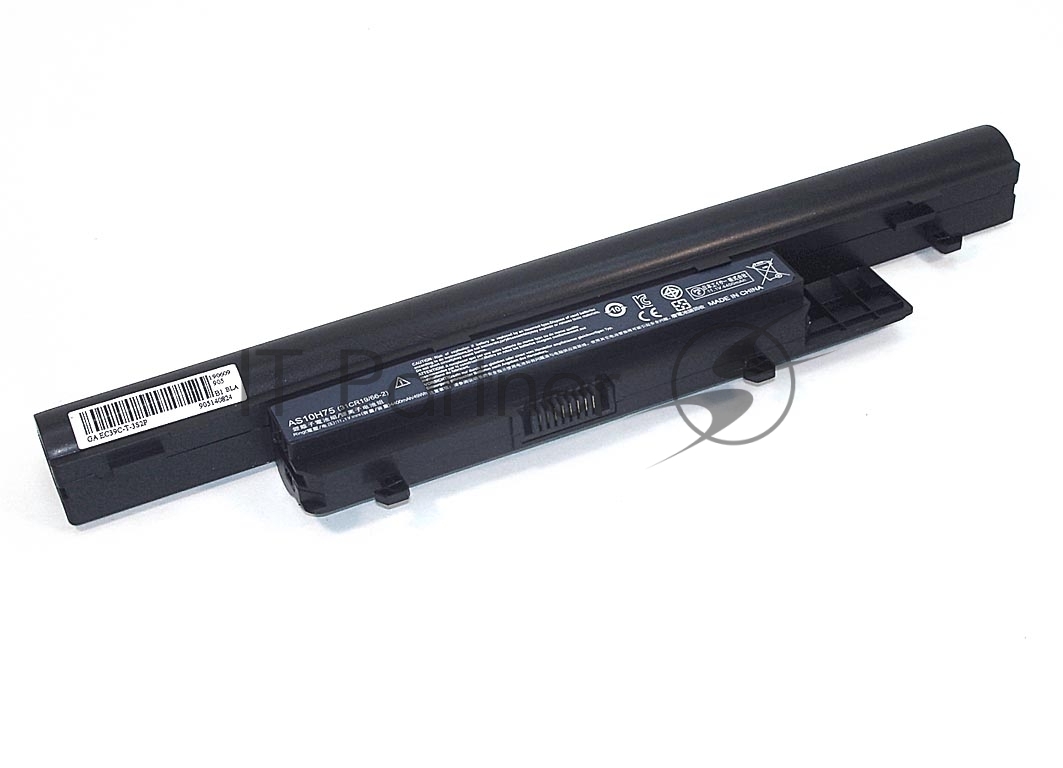 Аккумуляторная батарея для ноутбука Gateway EC39C 11.1V 5200mAh OEM черная