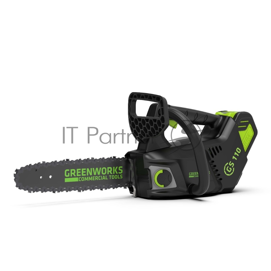 Пила цепная одноручная аккумуляторная GreenWorks GD40TCS (арбориста), 40V, 25,4 см, бесщеточная, без АКБ и ЗУ (2003807)