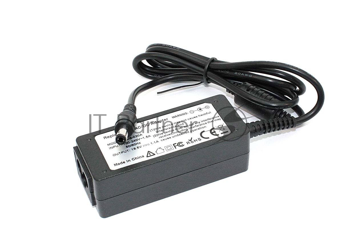 Блок питания (сетевой адаптер) для ноутбуков HP 18.5V 1.1A 5.5*2.5мм 20W OEM