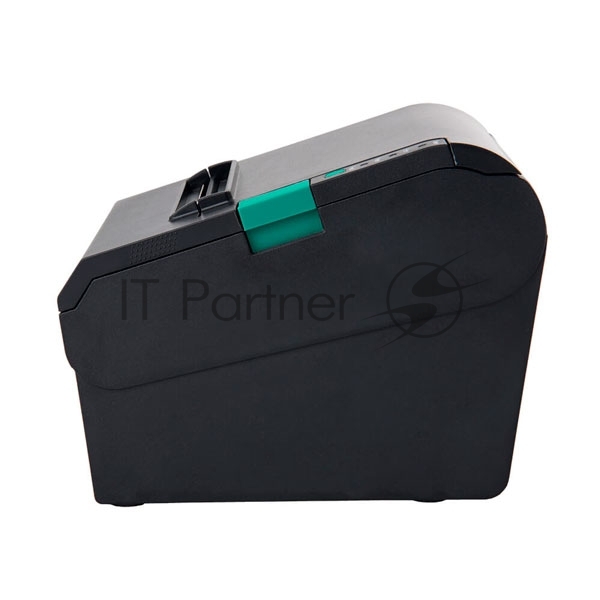 Чековый принтер Mertech G80i прямая термопечать, 203 dpi, 250 мм/сек, Ethernet, RS-232, USB, черный
