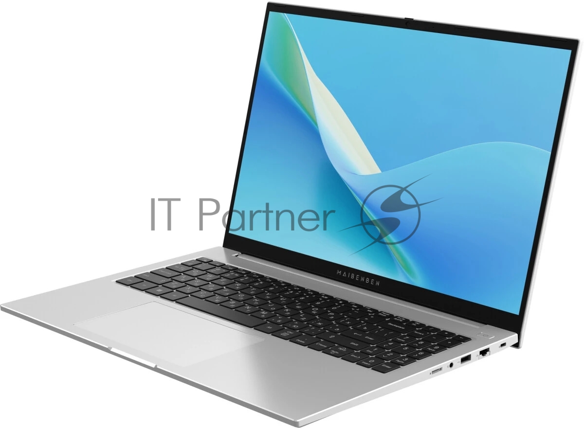 Ноутбук Maibenben M16B-R343UM 16" WUXGA IPS, AMD R3-4300U, 8Gb, 512Gb SSD, Linux, серебристый