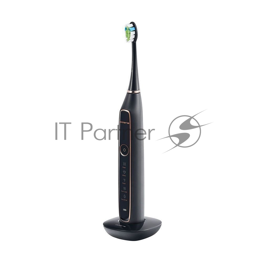 Электрическая зубная щетка PETB 0101 BL/TC (POLARIS), Черный