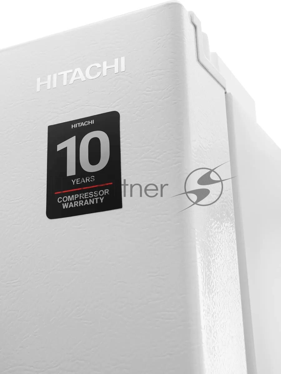 Холодильник Hitachi R-V660PUC7-1 TWH белый текстур. двухкамерный инвертер 405/145л морозилка сверху