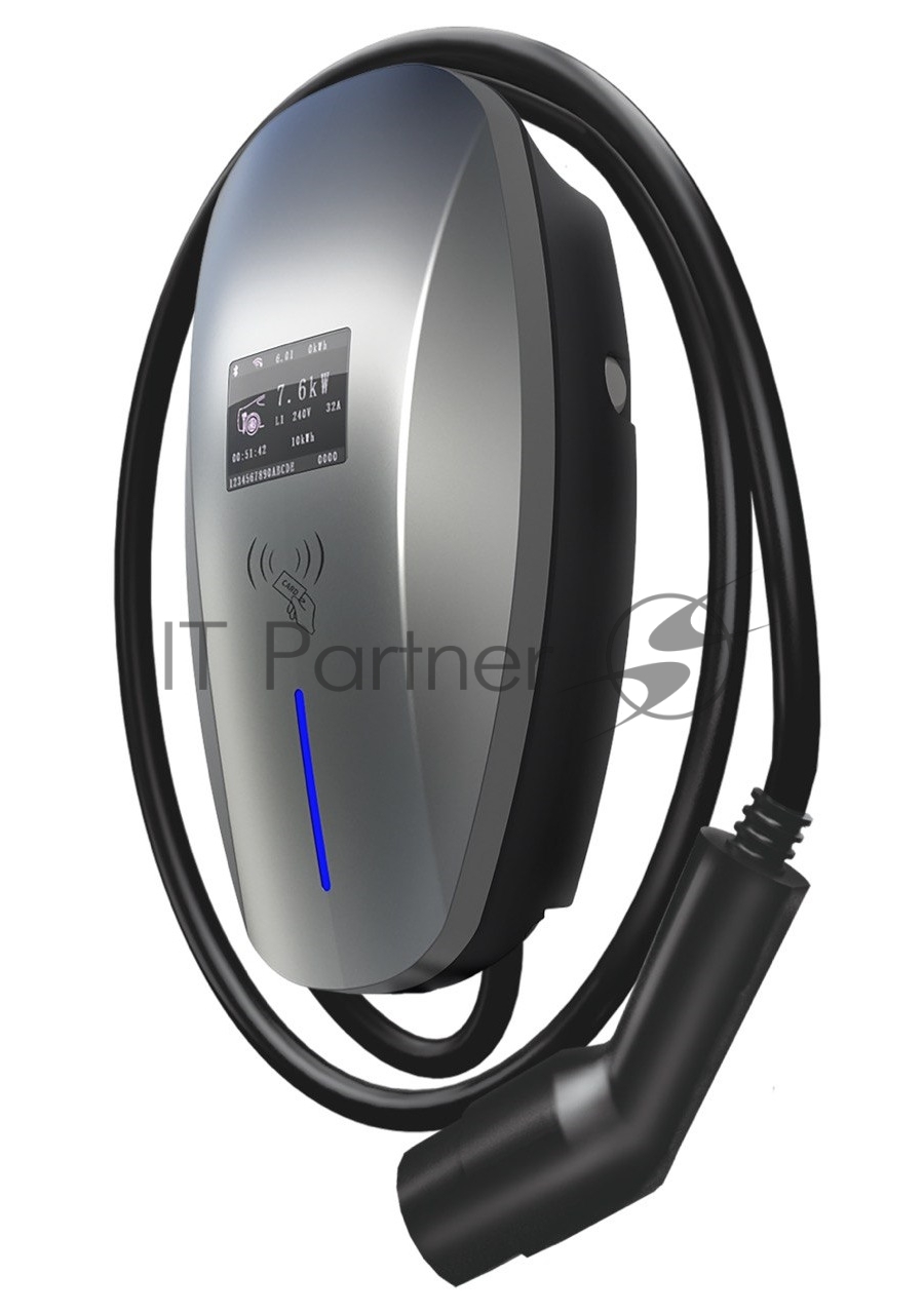 Зарядная станция S'OK 7kW WIFI APP OCPP1.6J RFID GbT (SHM10132GbT7KW-5)
