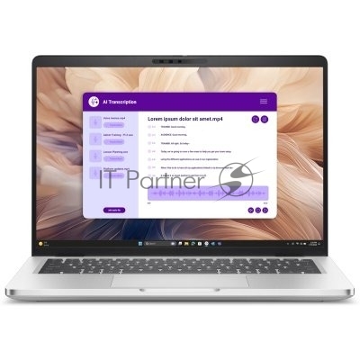 Ноутбук Dell Pro 14 Plus, 14" (1920x1200) IPS/Intel Core Ultra 5 235U/16 ГБ DDR5/512 ГБ SSD/Intel Graphics/Linux, Серебристый (Pro14Plus-5155)
